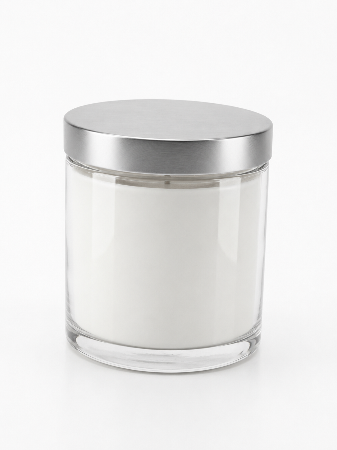 White Jar Candle