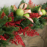 6' Vermont Pine Garland detail photo 3
